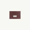 Mm6 Maison Margiela Numeric Cardholder In Brown