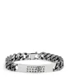 Mm6 Maison Margiela Numeric Chain Bracelet In Silver