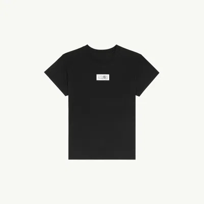 MM6 MAISON MARGIELA NUMERIC COTTON JERSEY T-SHIRT