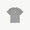 Mm6 Maison Margiela Light Grey T-shirt With Numeric Signature Patch In Gray