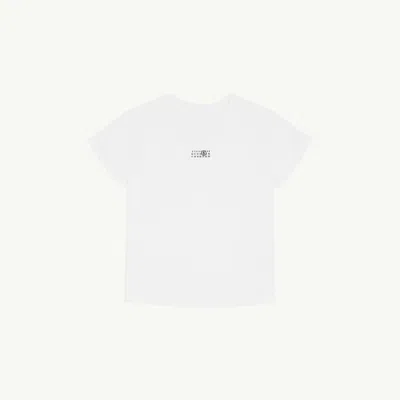 MM6 MAISON MARGIELA NUMERIC COTTON T-SHIRT