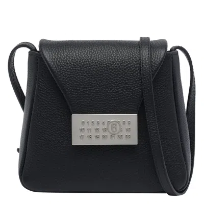 Mm6 Maison Margiela Numeric Crossbody Bag In Black