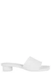 Mm6 Maison Margiela Mm6 By Maison Margiela Numeric Engraved Sandal With Cylindrical Heel