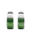 Mm6 Maison Margiela Numeric-engraved Signature Earrings In Green