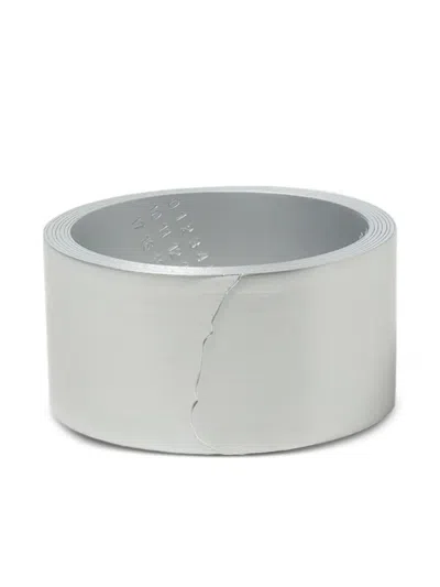 Mm6 Maison Margiela Armband Mit Logo In Metallic