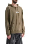 Mm6 Maison Margiela Numeric Logo Sweatshirt With Seven In Green