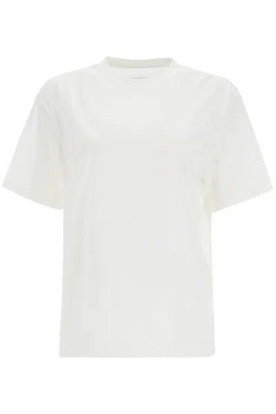 Mm6 Maison Margiela Numeric Logo T-shirt In White