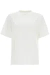 Mm6 Maison Margiela Numeric Logo T-shirt In White