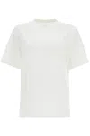 Mm6 Maison Margiela Numeric Logo T-shirt In White