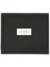 Mm6 Maison Margiela Numeric Logo Wallet In Black