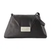 Mm6 Maison Margiela Numeric Medium Soft Crossbody - Leather - Black In Black