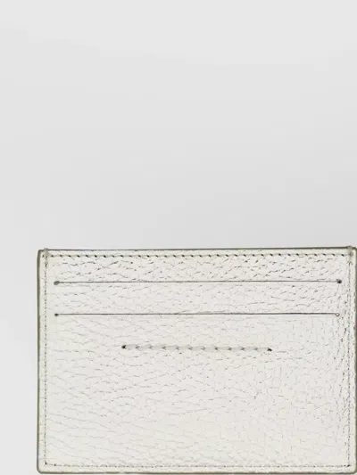 Mm6 Maison Margiela Numeric Metallic Finish Card Holder
