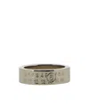 Mm6 Maison Margiela Numeric Minimal Polished-finish Ring In Yellow