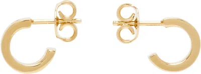 Mm6 Maison Margiela Numeric Minimal Signature Hoop Earrings