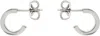 Mm6 Maison Margiela Numeric Minimal Signature Hoop Earrings