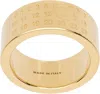 Mm6 Maison Margiela Numeric Minimal Signature Ring
