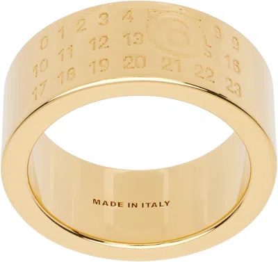 Mm6 Maison Margiela Numeric Minimal Signature Ring