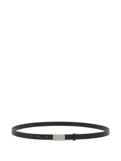 Mm6 Maison Margiela Belts In Black