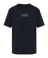 Mm6 Maison Margiela Numeric Signature Mm6 T-shirt Black In Black