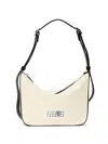 Mm6 Maison Margiela Numeric Shoulder Bag In Neutrals