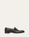 Mm6 Maison Margiela Numeric Signature Leather Loafers In Multi