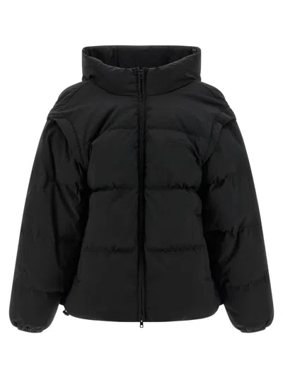 MM6 MAISON MARGIELA 'NUMERIC SIGNATURE MM6' EMBROIDERY DOWN JACKET