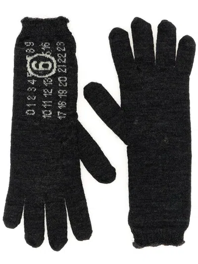 MM6 MAISON MARGIELA MM6 MAISON MARGIELA 'NUMERIC SIGNATURE MM6' GLOVES