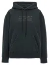 Mm6 Maison Margiela 'numeric Signature Mm6' Hoodie In Black