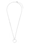 Mm6 Maison Margiela 'numeric Signature Mm6' Necklace In Metallic