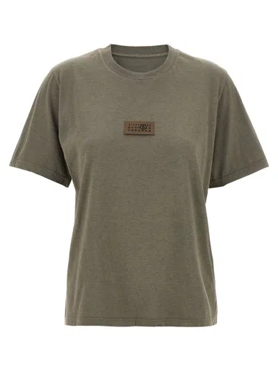 MM6 MAISON MARGIELA MM6 MAISON MARGIELA 'NUMERIC SIGNATURE MM6' PATCH T-SHIRT