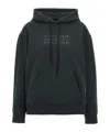 Mm6 Maison Margiela 'numeric Signature Mm6' Hoodie In Black