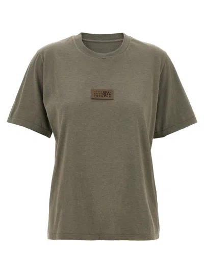 MM6 MAISON MARGIELA NUMERIC SIGNATURE MM6 T-SHIRT GRAY