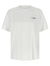 Mm6 Maison Margiela Mm6 By Maison Margiela Numeric Signature T-shirt In White