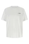 Mm6 Maison Margiela Mm6 By Maison Margiela Numeric Signature T-shirt In White