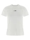 Mm6 Maison Margiela White Cotton Clothing T-shirts And Polos In White