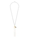 Mm6 Maison Margiela Numeric-signature Necklace In White