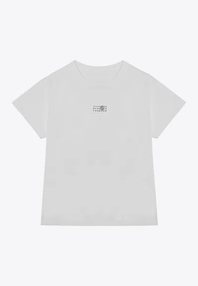 Mm6 Maison Margiela Women's T-shirt In White