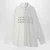 Mm6 Maison Margiela Split Design Button-down Collar Shirt