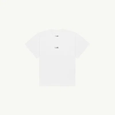 Mm6 Maison Margiela Numeric Signature T-shirt In Gray