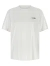 Mm6 Maison Margiela Mm6 By Maison Margiela Numeric Signature T-shirt In White