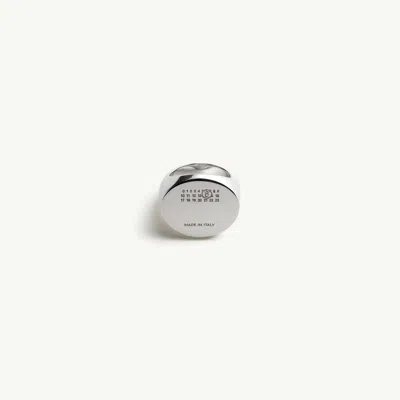 Mm6 Maison Margiela Numeric Signet Ring In Black