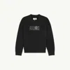 Mm6 Maison Margiela Black Numeric Signature Mm6 Sweatshirt
