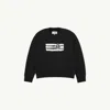 Mm6 Maison Margiela Numeric Sweatshirt In Black