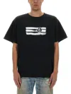 Mm6 Maison Margiela Numeric Print Crewneck T-shirt