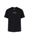 Mm6 Maison Margiela Numeric Signature Mm6 T-shirt Black In Black