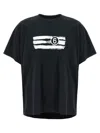Mm6 Maison Margiela Numeric Print Crewneck T-shirt