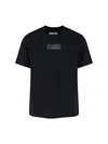 Mm6 Maison Margiela Numeric Signature Mm6 T-shirt Black In Black