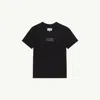 Mm6 Maison Margiela Mm6 By Maison Margiela "numeric" T-shirt Black In Black