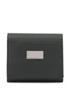 Mm6 Maison Margiela Numeric Trifold Wallet In Black