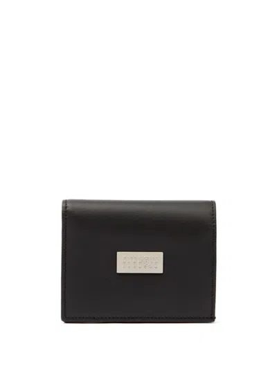 Mm6 Maison Margiela Numeric Wallet In Black